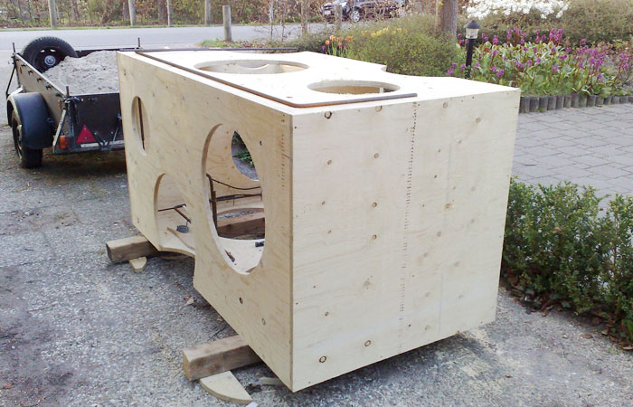 Der Btaonk�se am Stellwerk in Bargteheide