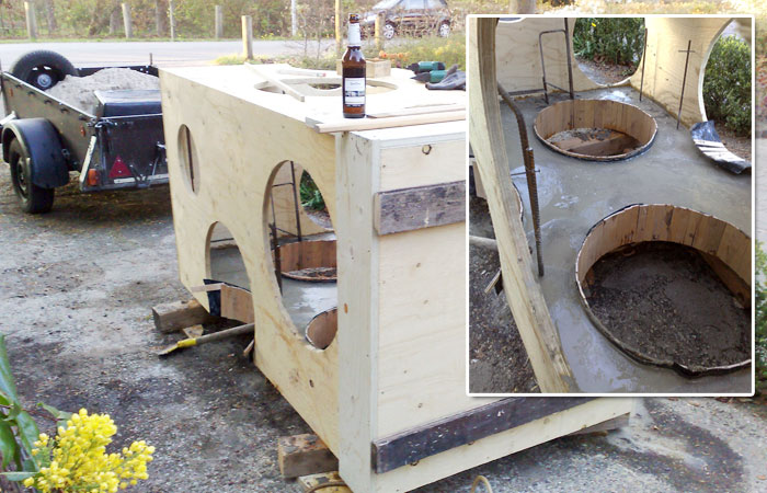 Der Btaonk�se am Stellwerk in Bargteheide