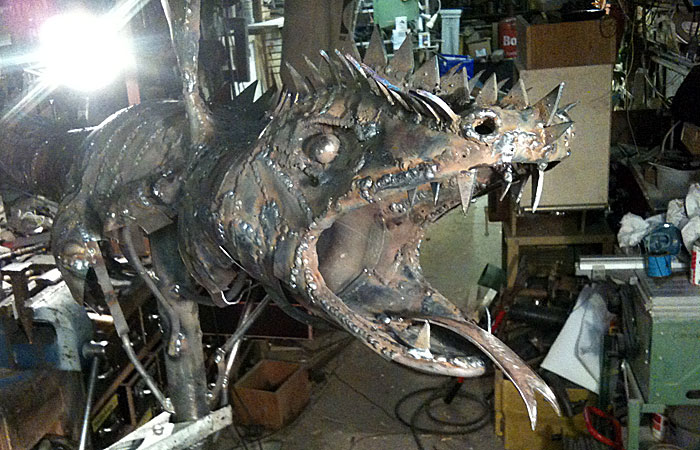 Drache f�r Zmigrod - Kunst von S�ren Clausen