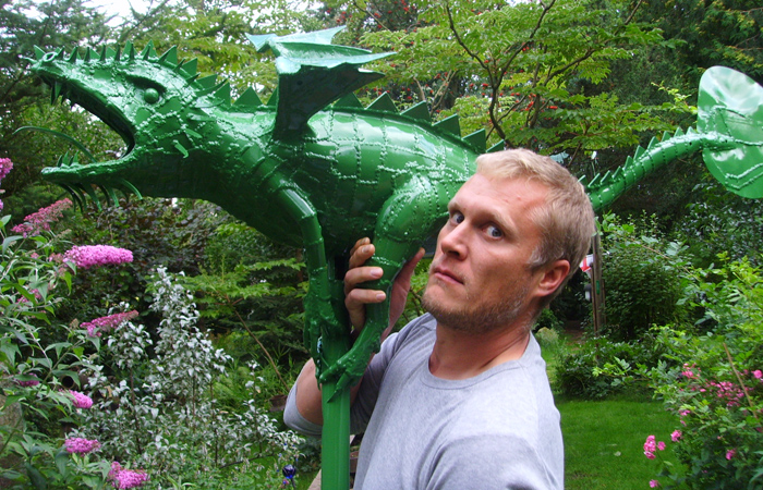 Drache f�r Zmigrod - Kunst von S�ren Clausen