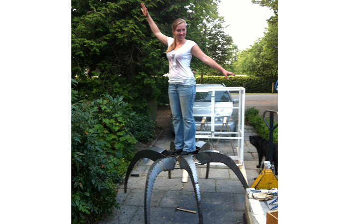 Der Wanderpenis - Kunst von S�ren Clausen