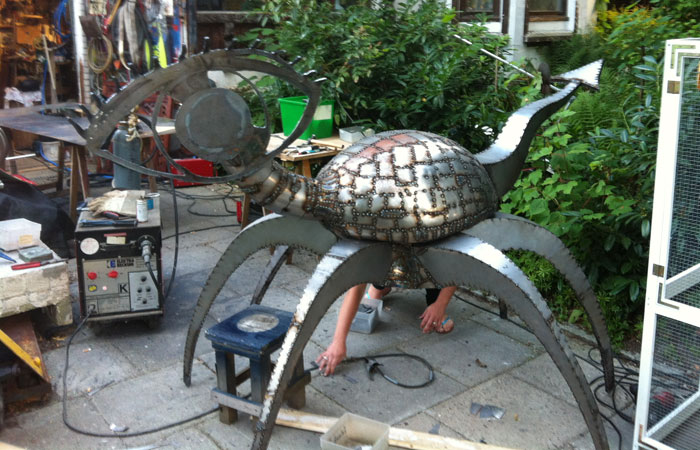 Der Wanderpenis - Kunst von S�ren Clausen