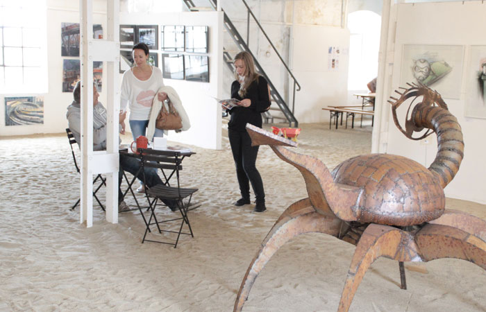 Der Wanderpenis - Kunst von S�ren Clausen